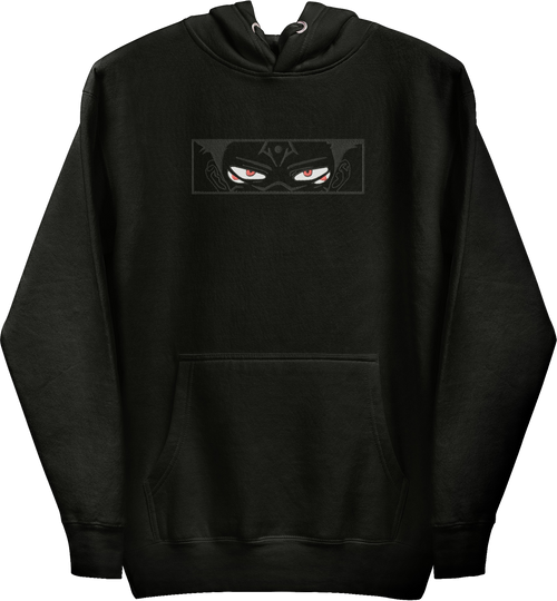 Tokyo Sorcery Malevolent Unlucky King Blackout Embroidered Hoodie
