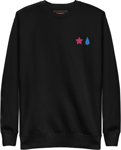 Elite Hunter Saga Trickster Magician Face Tattoo Embroidered Sweatshirt