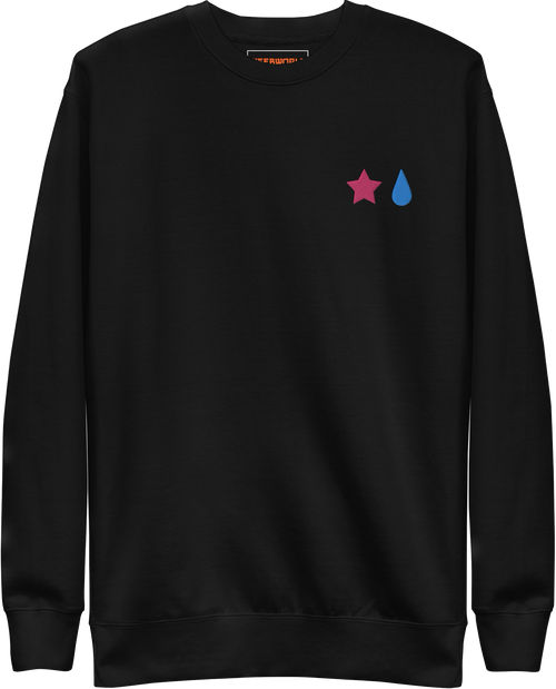 Elite Hunter Saga Trickster Magician Face Tattoo Embroidered Sweatshirt
