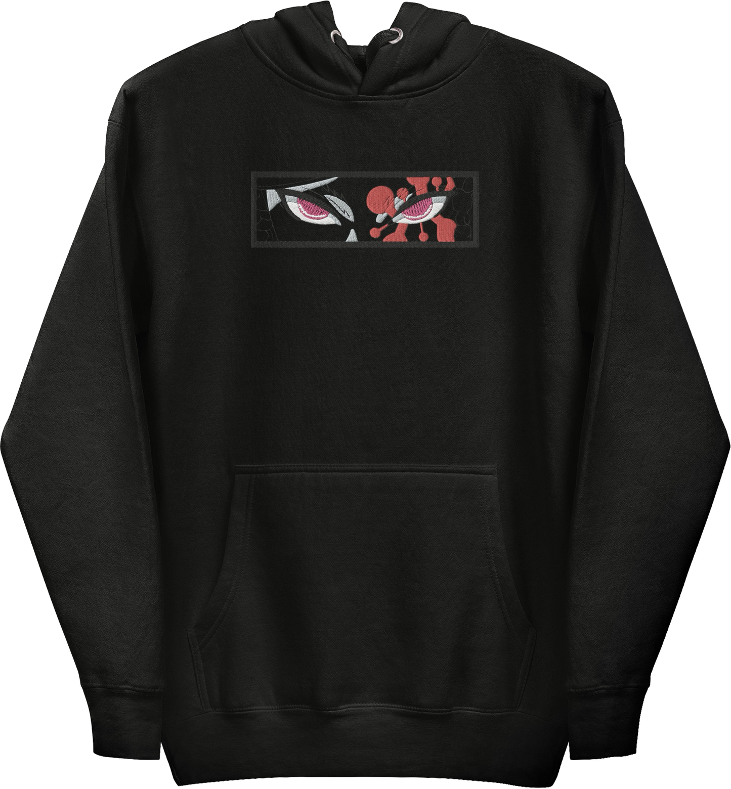 Blade of Demon Hunters Uzui Tengen Blackout Hoodie (Embroidered)