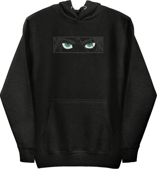 Titan Siege Freedom Fighter Blackout Hoodie (Embroidered)